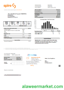 Spire gas utility business bill,  SCR